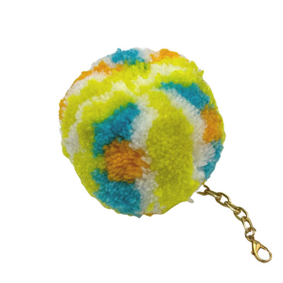 ONE-OF-A-KIND POM POM ACCESSORY