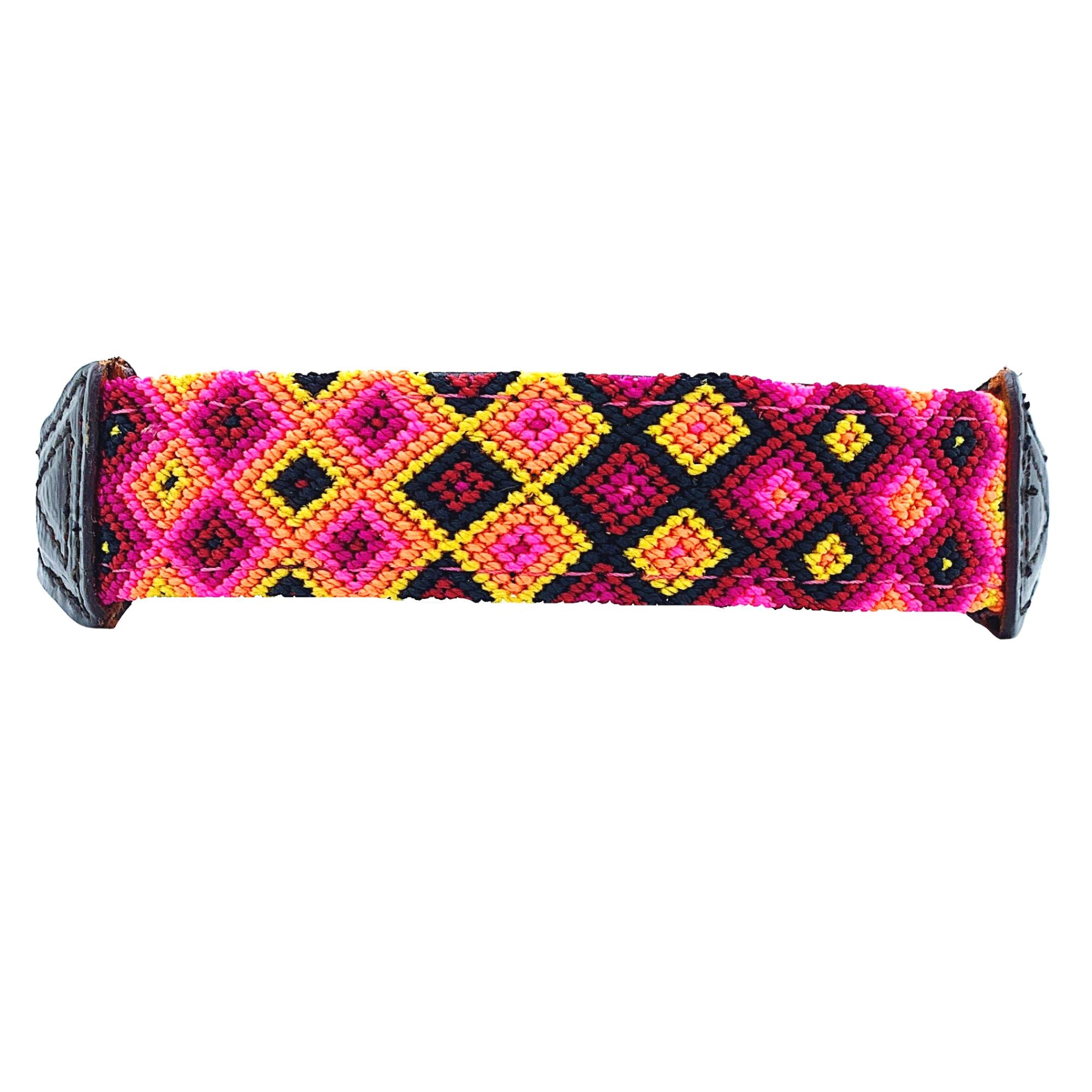 Casa De Micho patterned woven collar hand-crafted in Oaxaca